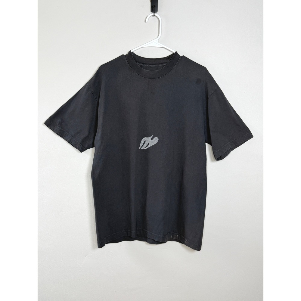 Kanye West Yeezy Ye Donda Doves Graphic T-Shirt  Mens L Washed Black Tee‎